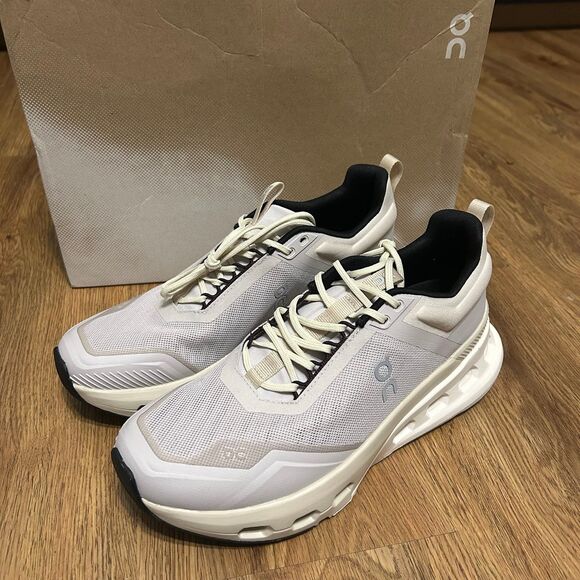 ON CLOUDNOVA X silver mulberry running lace up shoes sneakers women’s 9 new - Picture 1 of 8